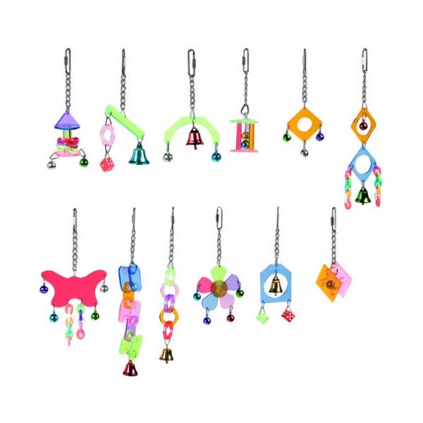 Flamingo Brinquedo Pássaros Pendurados Acrílicos S