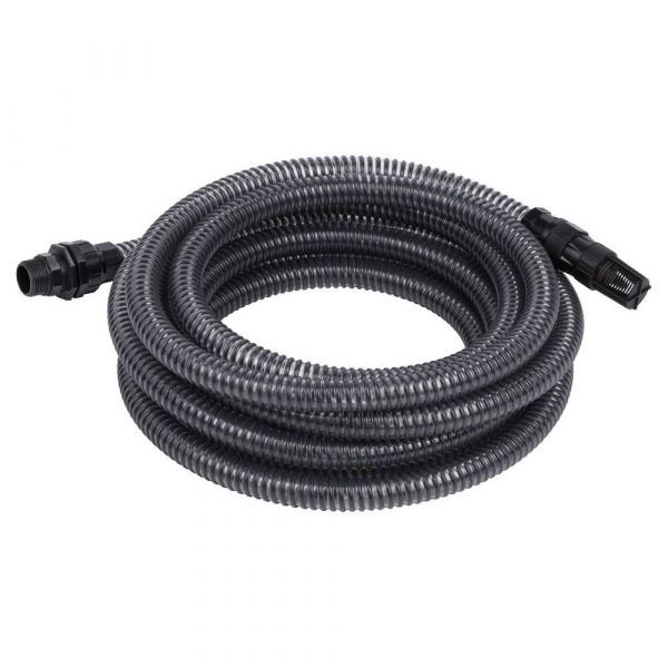 Powerplus 1´´ 8 M Round Mangueira Prateado
