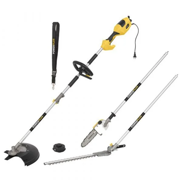 Powerplus Garden 1000w Multitool 3 Pieces Prateado