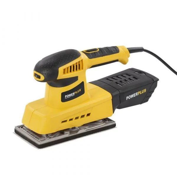 Powerplus 240w Orbital Sandpaper 10 Pieces Amarelo