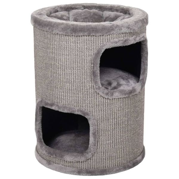 Flamingo Barril Arranhador para Gatos Enes S 42x42x56 cm Grey - 436505