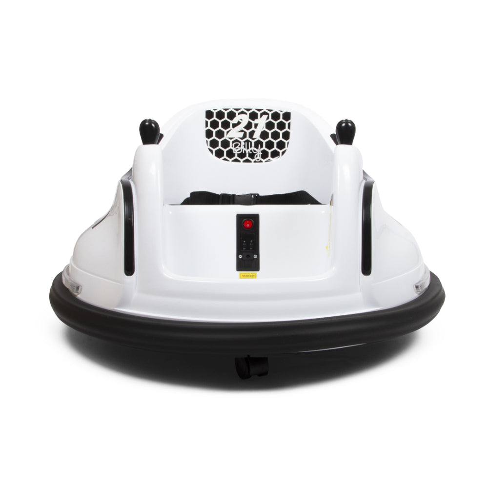 Carro elétrico com pára-choques 360° Pera White Billy