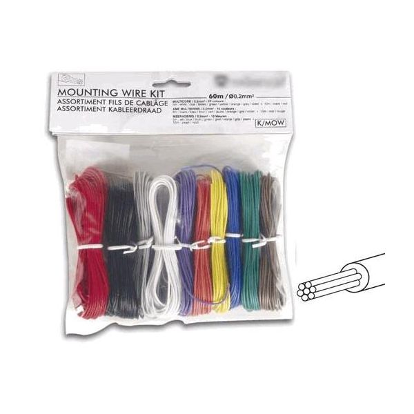 Velleman Conjunto Cabos Multifilares Multicores