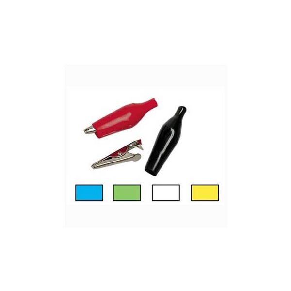 Pinça Crocodilo 27mm Isolada Azul - CM5BL