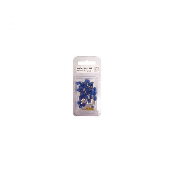 Velleman Terminal Ponteira 2.50mm² (azul) - FCEB