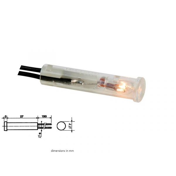 Velleman Luz Piloto Redondo 24v White - CRAF024C