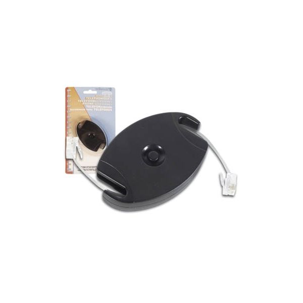 Velleman Extensão Retráctil para Auscultador 6P6C M/M de 3m Black