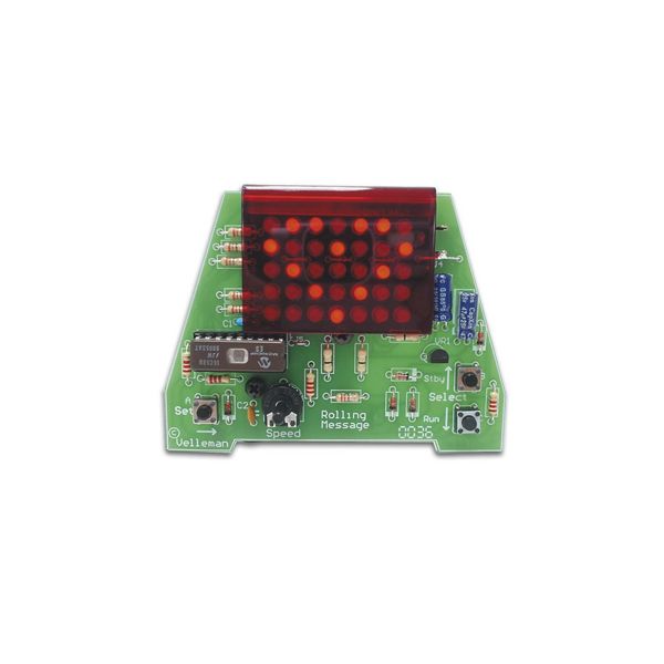 Velleman Kit Mensagem Rolante MK124
