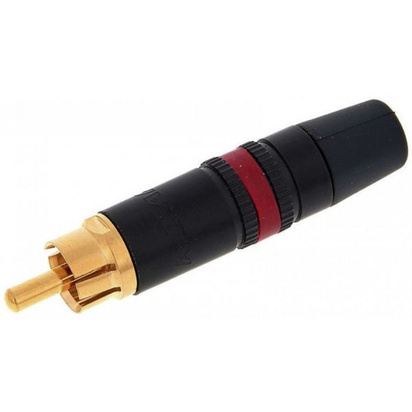 Neutrik NYS 373-2 RCA Macho Cabo Metal Red