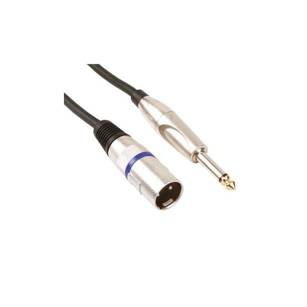 Velleman Cabo Xlr Macho para Jack 6.35 Macho 6M