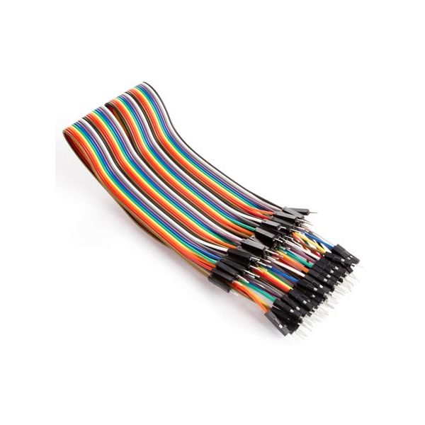 Velleman Conjunto de 40 Fios JUMPER NSR Macho-Macho (30cm) - VMA413