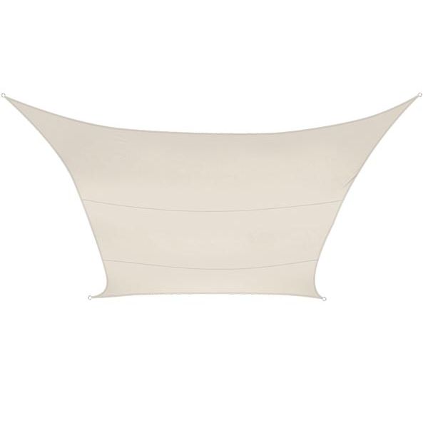 Perel Toldo Vela Retangular 4x3m Creme