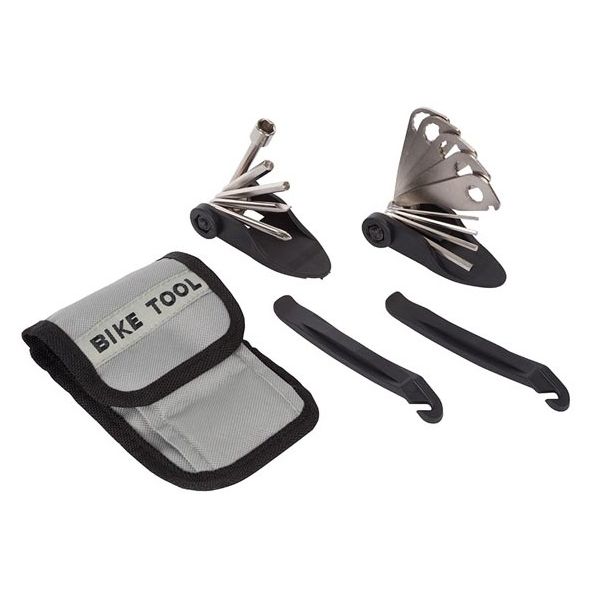 Velleman Conjunto de Ferramentas para Bicicleta com Bolsa para Cintura - ABTS1N