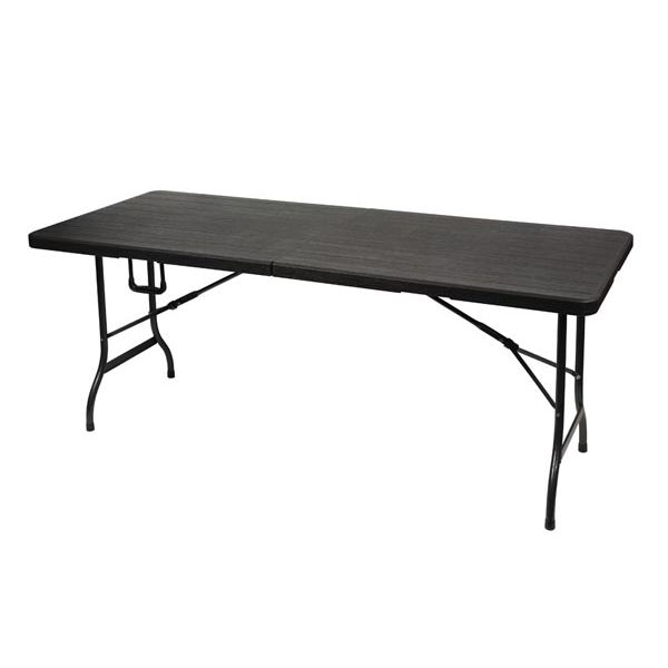 Perel Mesa Dobrável FP180W 180x75cm Preto