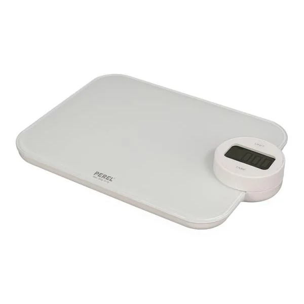 Perel Balança de Cozinha Digital Ecológica (5Kg 1g) S/ Pilhas VTBAL104