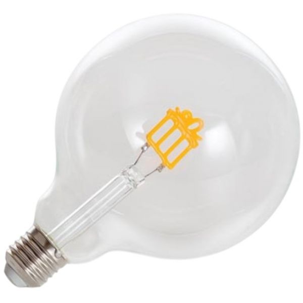 Vellight Lâmpada LED Bolbo Decorativo Filamento Dourado Presente E27 2W 3000K V-GIFT-2W-G