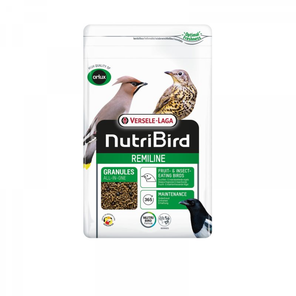 Nutribird Alimento P/aves Frugíveras e Insectívoras-remiline 1kg