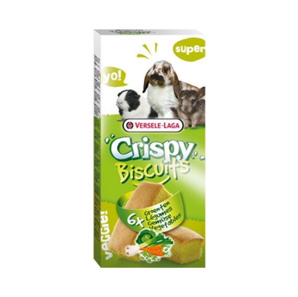 Versele Laga Crispy Biscuits Vegetables Roedores 70g