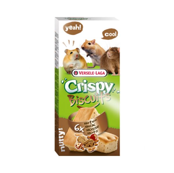 Versele Laga Crispy Biscuits Nozes Hamsters e Gerbos 70g
