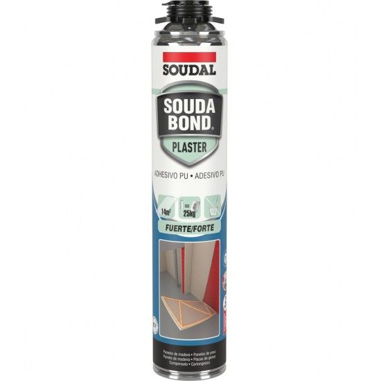 Espuma pistolável SoudaBond Plaster 750ml refª 159854 Soudal