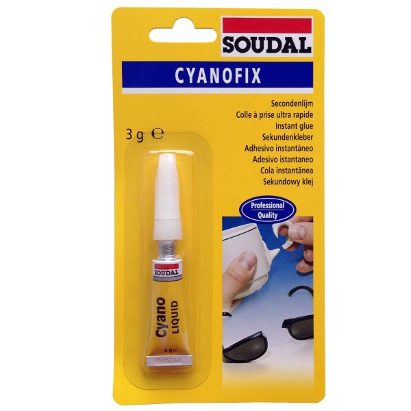 Soudal Cola Cianofix Liquid 3gr Soudal - 100072