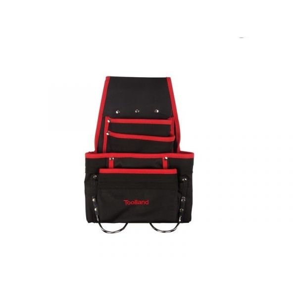 Toolland Malote de Cintura P/ Ferramentas - 10 Bolsos - FI20