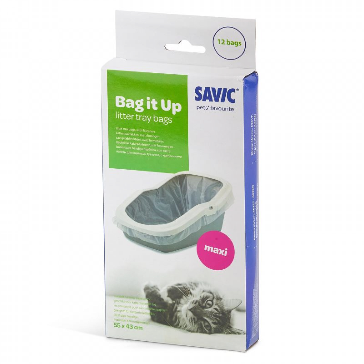 Savic Sacos Wc Gato Bag It Up Maxi 12un