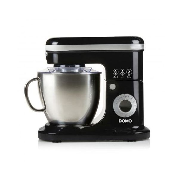 Batedeira Domo DO1023KR Black/Silver - 1.200W