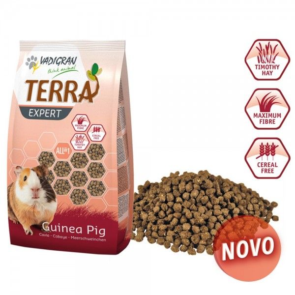 Vadigran Alimento Extrusionado para Porquinhos da Índia 900GR