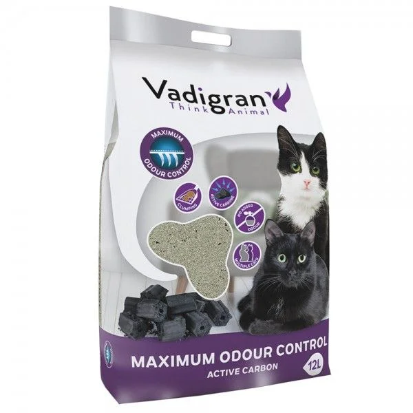 Vadigran Litter Bentonite "maximum Odour Control" 12 Kg