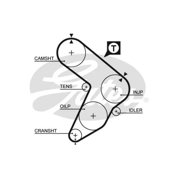 Gates 5032 - Correia dentada - 5412571002669