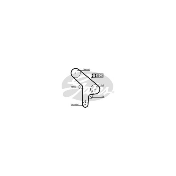 Gates 5078 - Correia dentada - 5412571003116