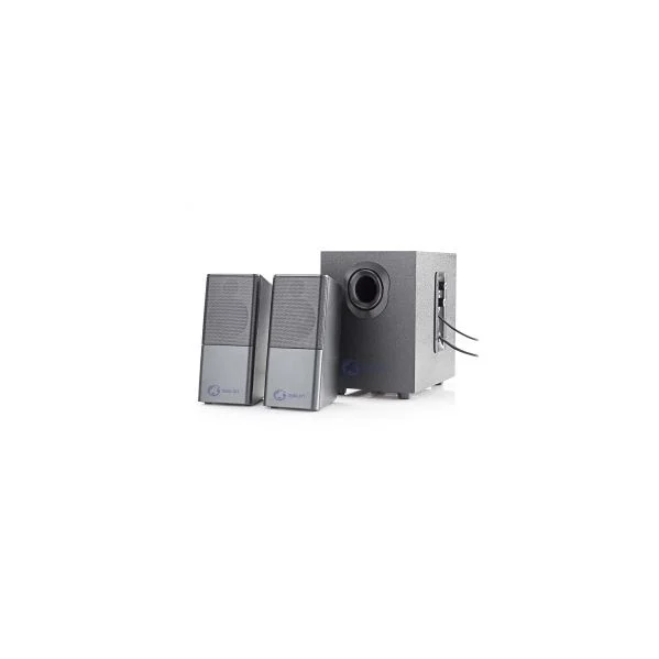 Nedis Coluna Altavoces para Juegos 2.1 Alimentación USB Toma de 3,5 mm 11 W RMS GSPR10021BK