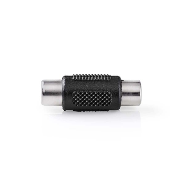 Nedis Adaptador de Audio Mono | RCA Femea Black