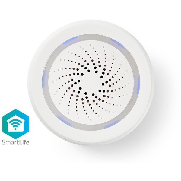 Nedis Alarme Smart Siren 85 dB WIFI - WIFISI10CWT