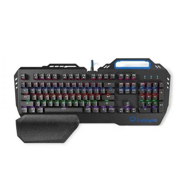 Nedis Teclado Gaming RGB (Teclado USA) - GKBD400BKUS