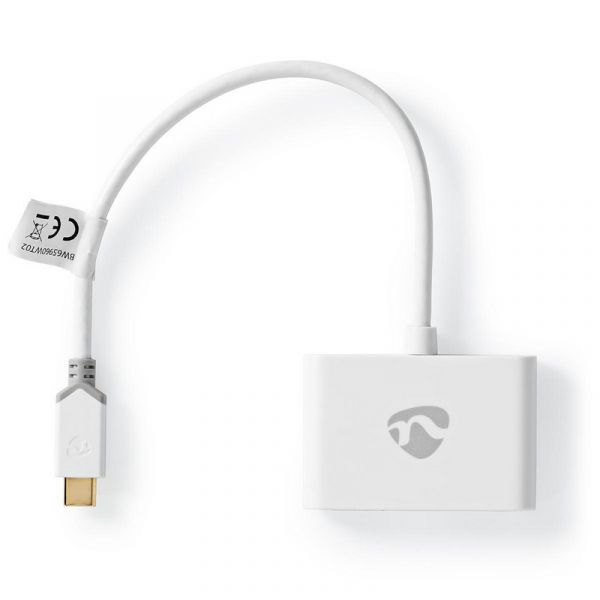 Nedis Adaptador usb usb 3.1 gen1 usb Type-c Macho. CCBW65960WT02