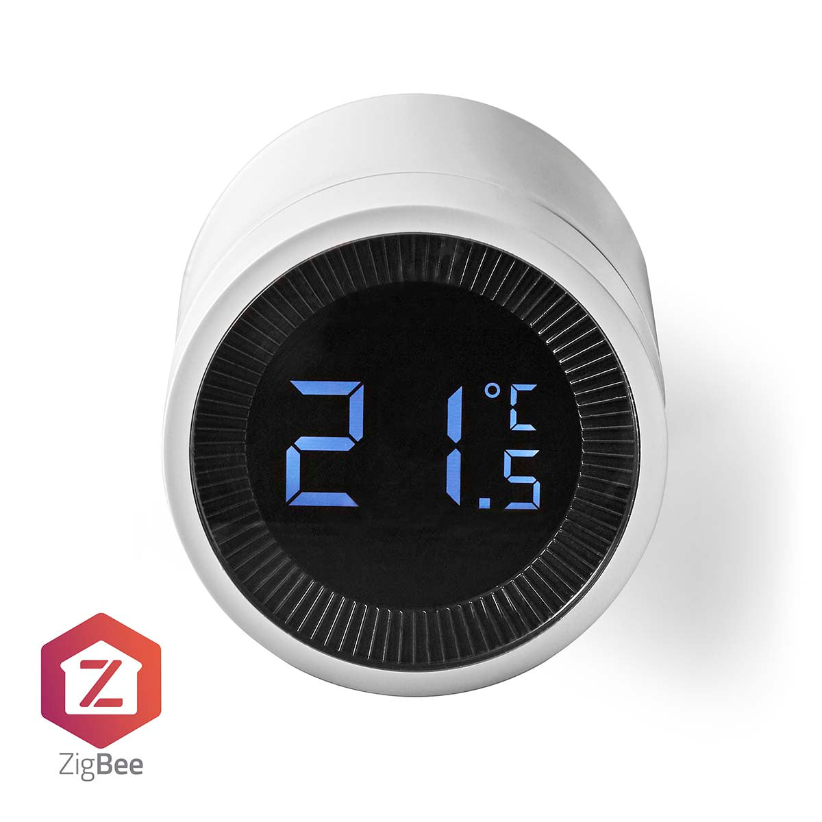 Nedis Válvula termostática Controlador de Radiador Zigbee 3.0 em Branco