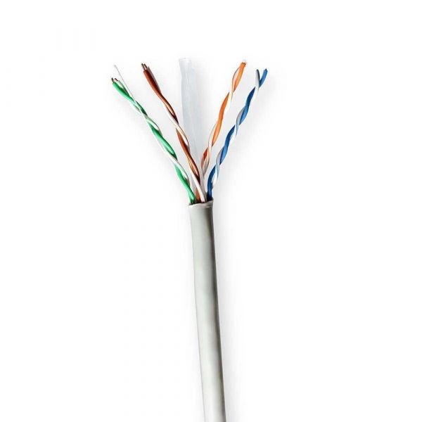 Nedis CCBG8520GY100S Cabo de Rede Cinzento 100 M Cat6 U/Utp (Utp)
