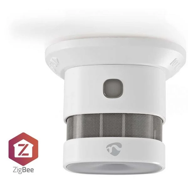 Nedis Detector de Fumo Smartlife Zigbee 3.0 C/ Sirene - ZBDS10WT