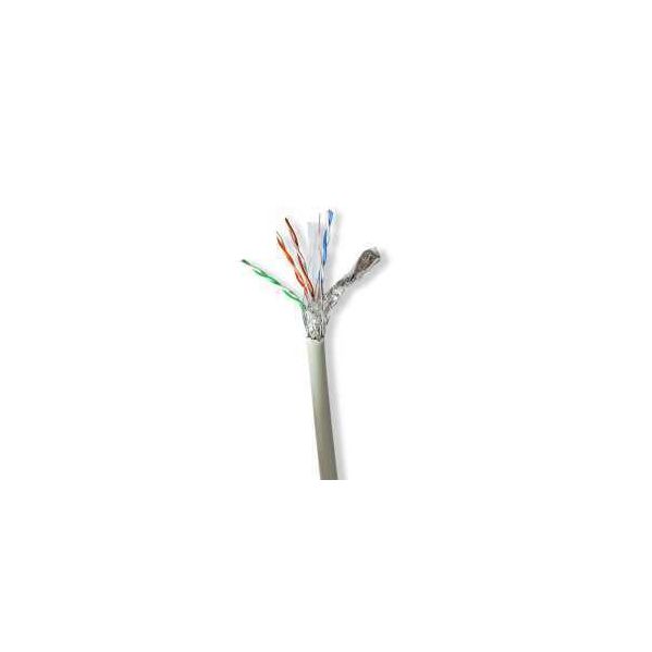 Nedis CCBG8528GY100 Cabo de Rede Cinzento 100 M Cat6 S/Ftp (S-Stp)