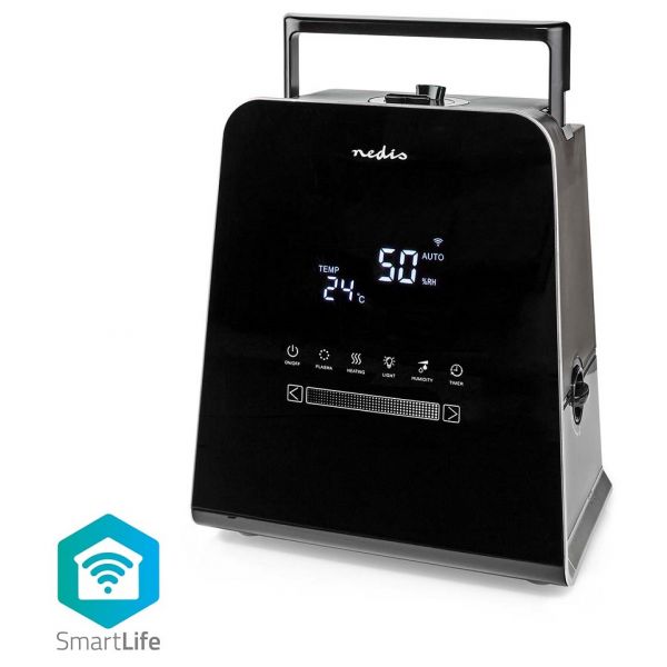 Humidificador Nedis Ultrassónico SmartLife Wi-Fi 30W 5,5L - HUMI150BKW