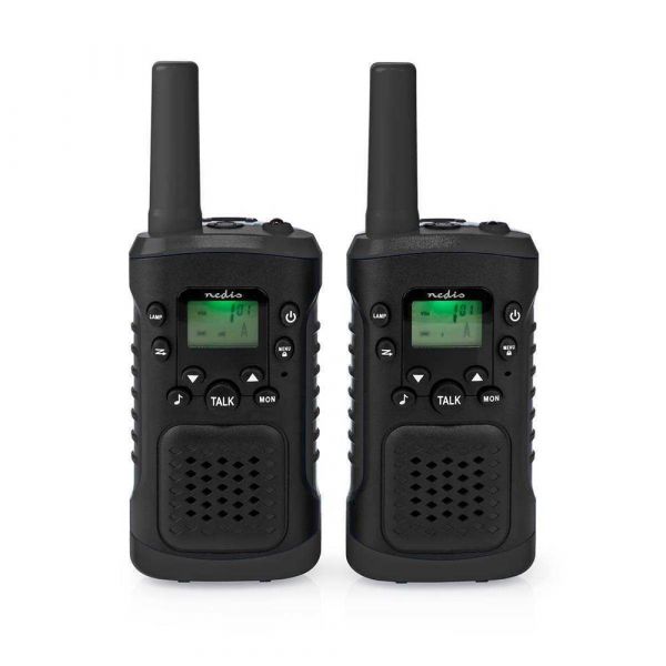 Nedis Conjunto de Walkie-talkie - - WLTK0610BK