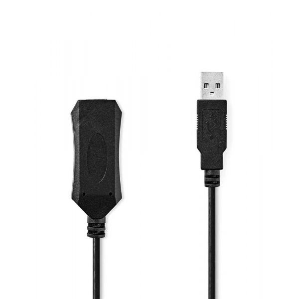 Nedis Cabo Usb Ativo Usb 2.0 Usb-A Macho para Usb-A Fêmea 480mbps 5,00m