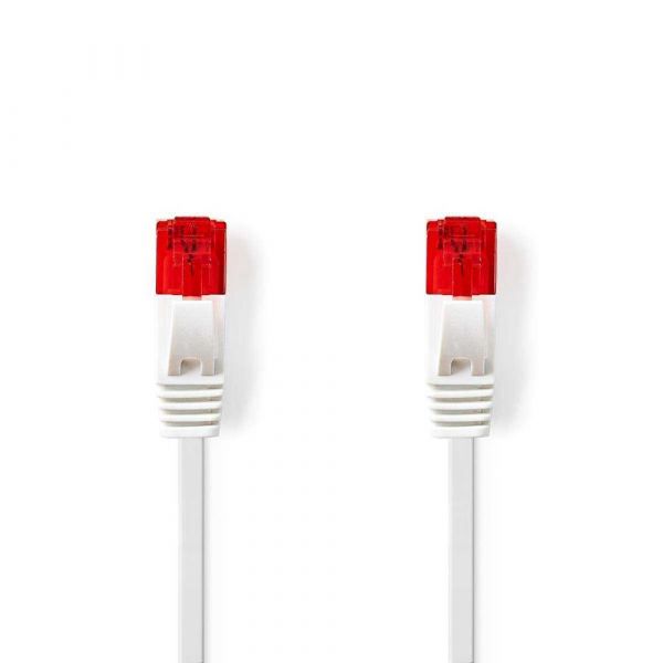Nedis Cabo Cat6 Rj45 Masculino U/Utp | 1,00 M Branco