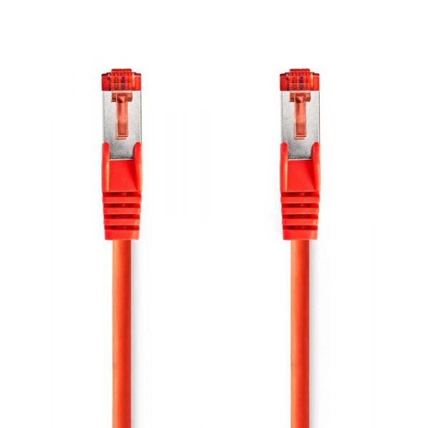 Nedis Cabo de Rede Vermelho 1 M Cat - CCGL85221RD10