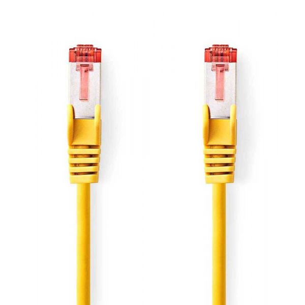 Nedis Cabo de Rede Vermelho Amarel - CCGL85221YE10