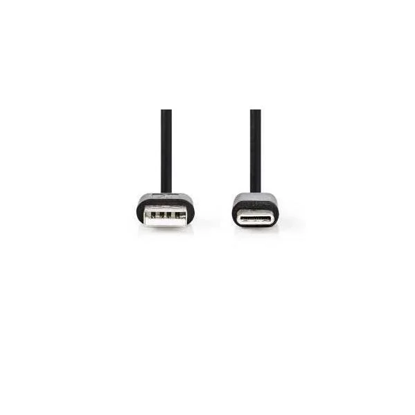 Nedis Cabo Usb Usb 2.0 Usb-A Macho Usb-C Macho 2m - CCGL60601BK20
