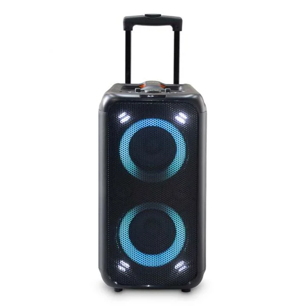 Nedis SPPT2480BK Coluna de Festa Portátil 240W Preto/Laranja