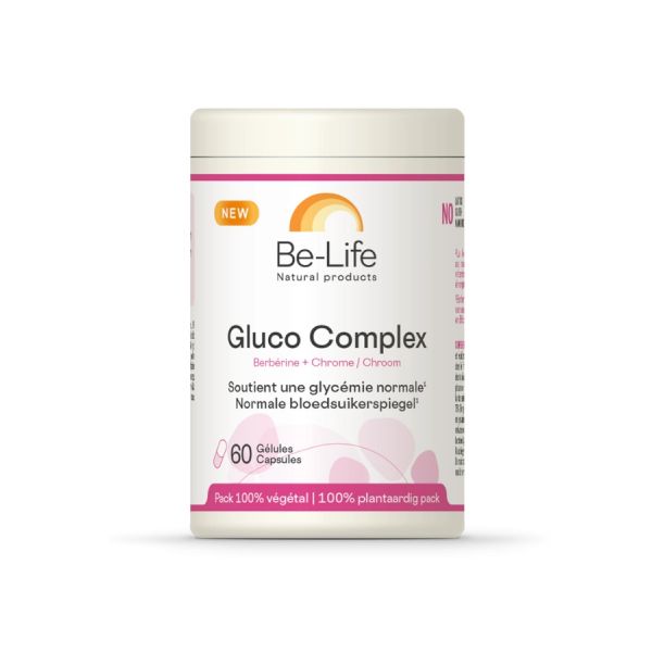 BE-Life Gluco Complex 60 Cápsulas